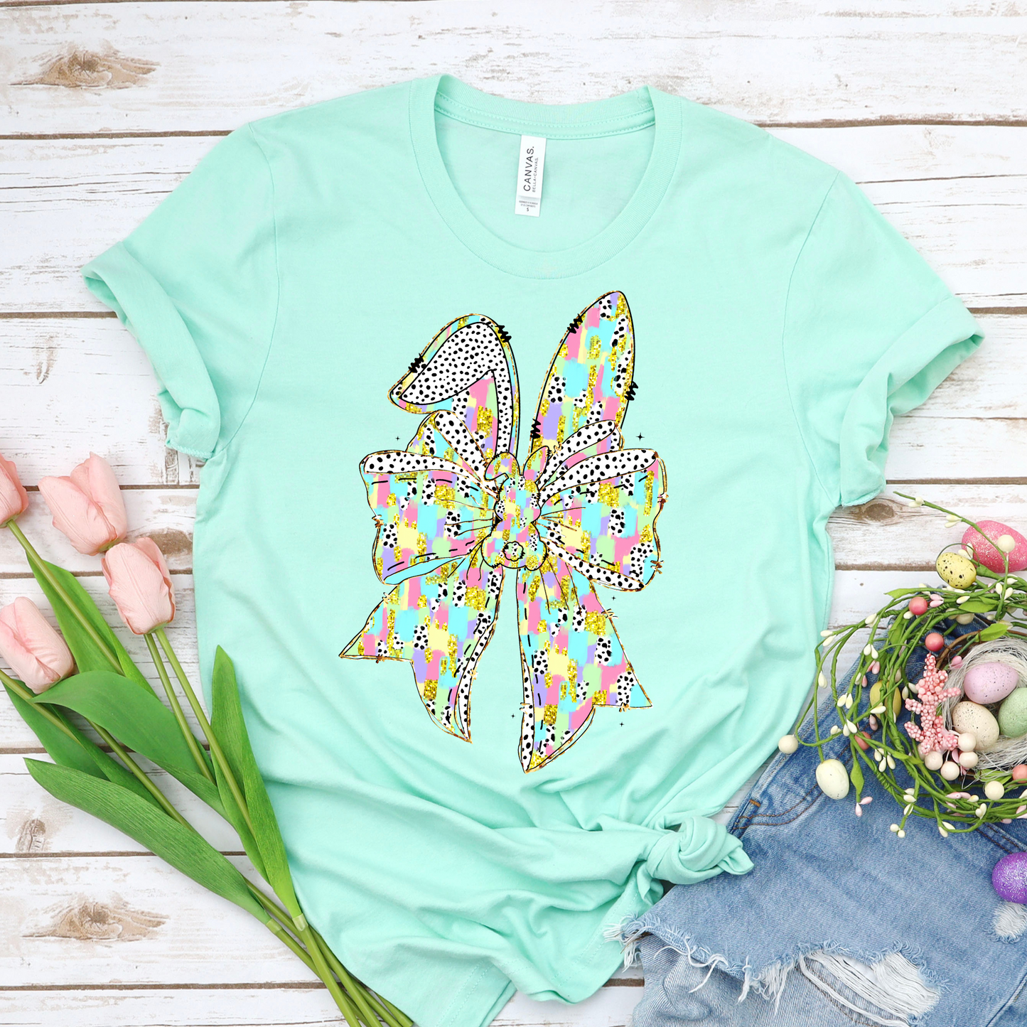 Bunny Bows Transfers