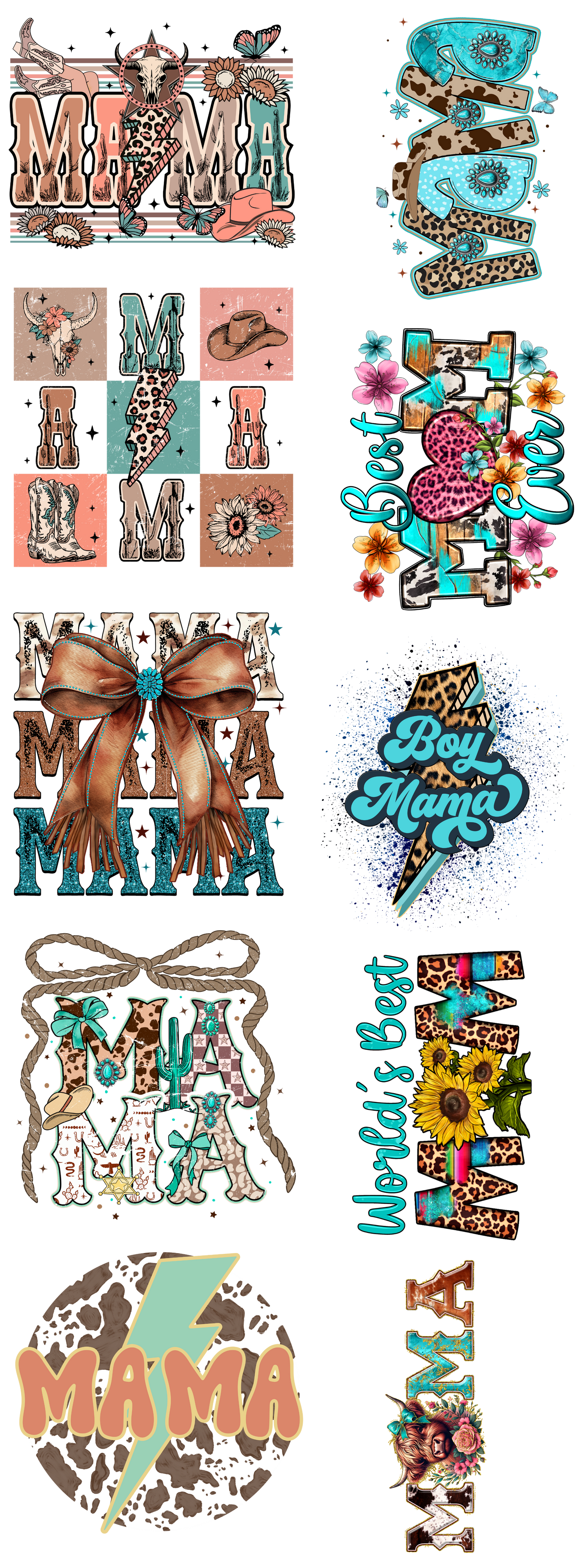 PREMADE GANG SHEET - Country mama Transfers