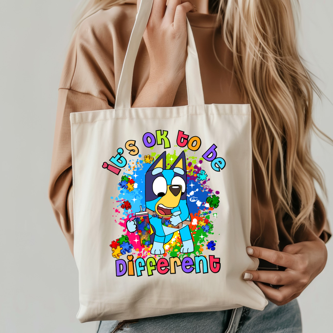 BLUEY - it's ok to be different Transfer