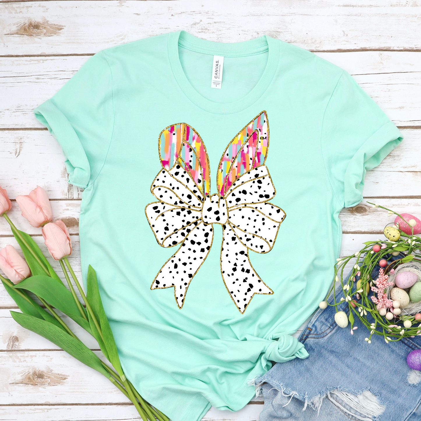 Bunny Bows Transfers