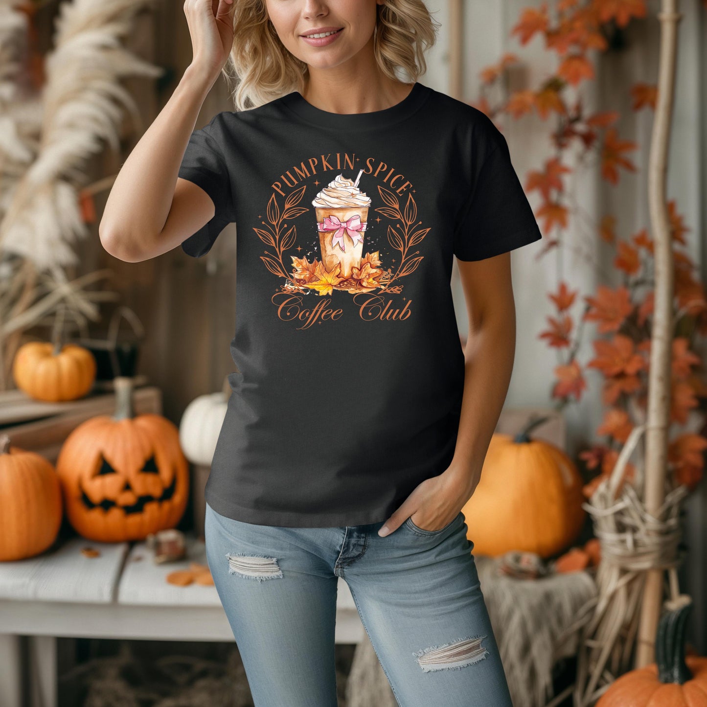 Pumpkin Spice Coffee Club Transfer