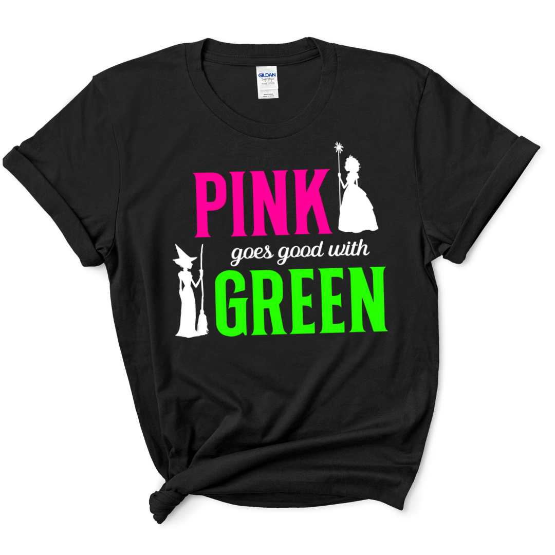 WICKED - Pink Goes Good With Green (silhouettes) Transfer