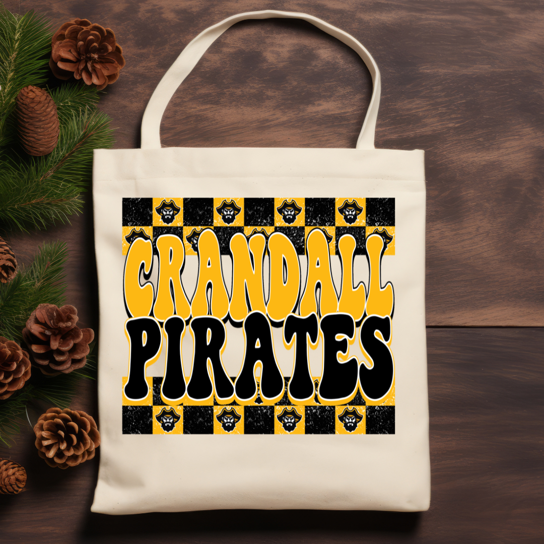 Crandall Pirates Groovy Checkers Transfer