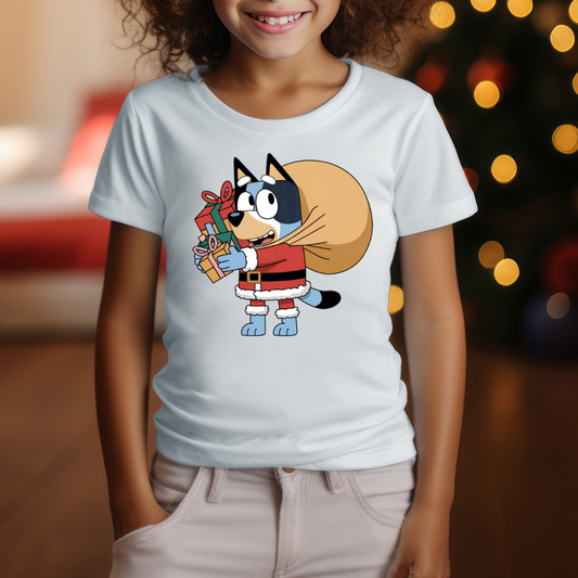 BLUEY - Dad and Santa Scenes Transfers