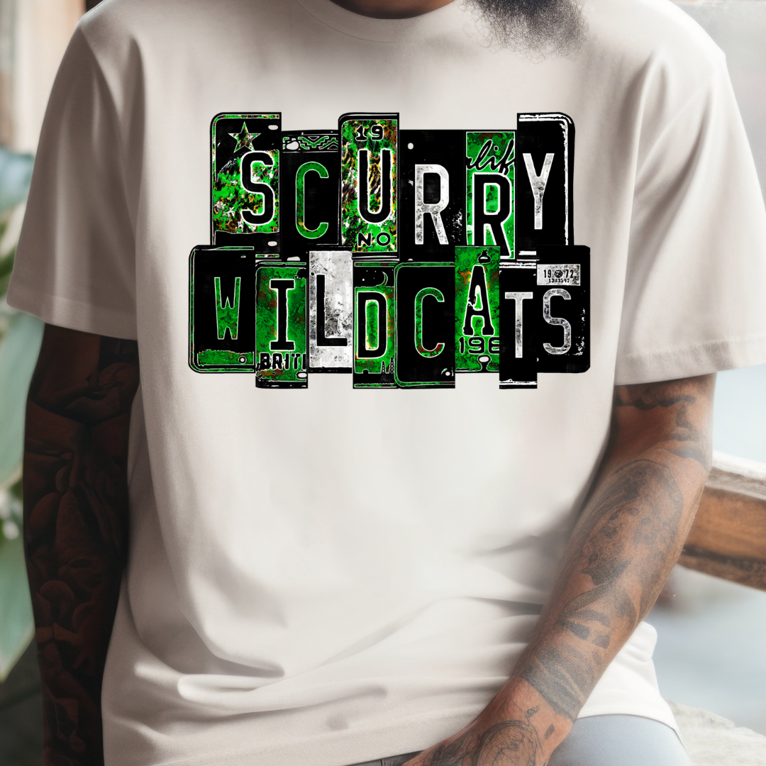 Scurry Wildcats license plates Transfer