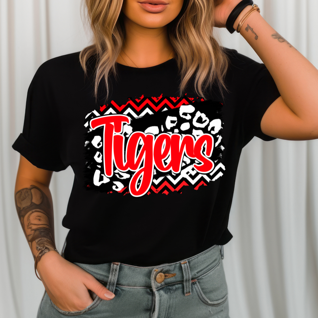 Tigers chevron Transfer