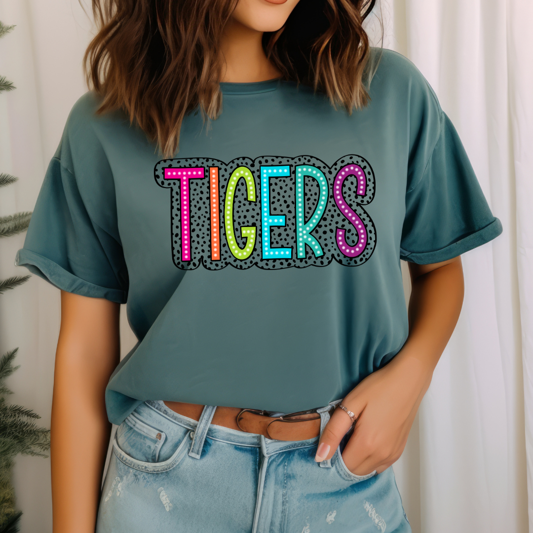Tigers dalmatian print Transfer