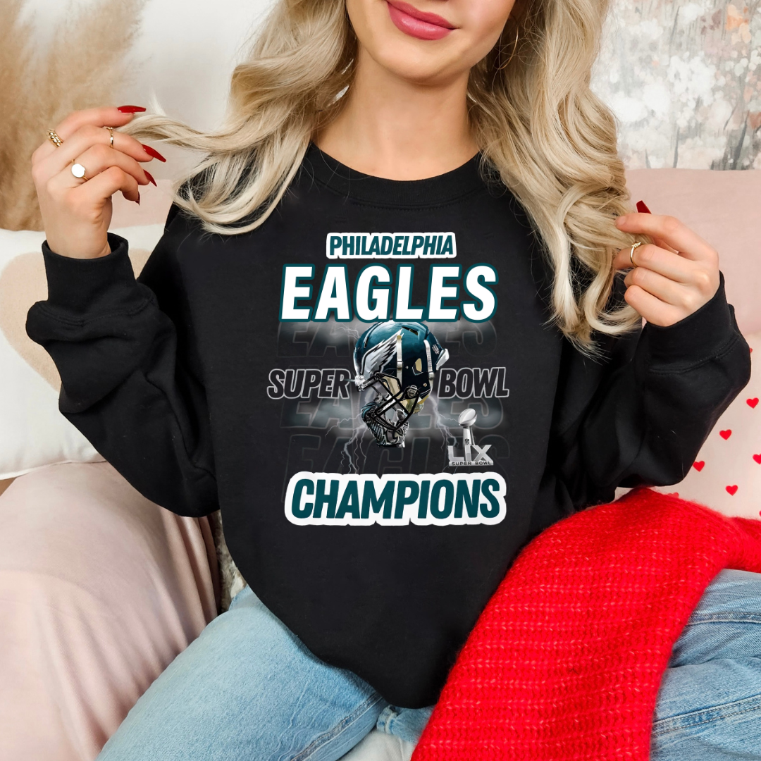 Eagles - Champions (lightning bolts) Transfer