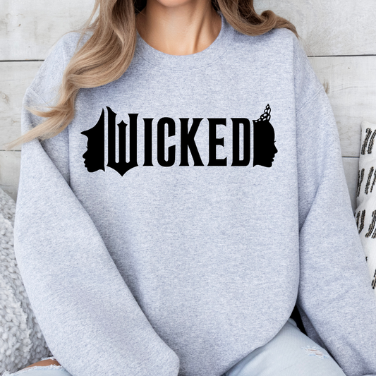 WICKED - Title w/ faces Transfer