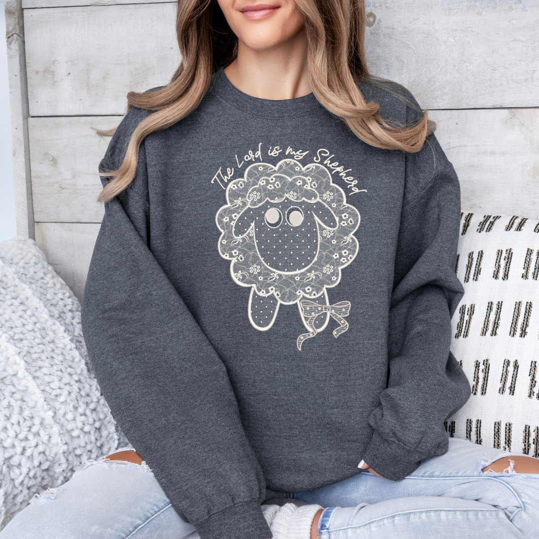 The Lord is my Shepherd (lace) Transfer