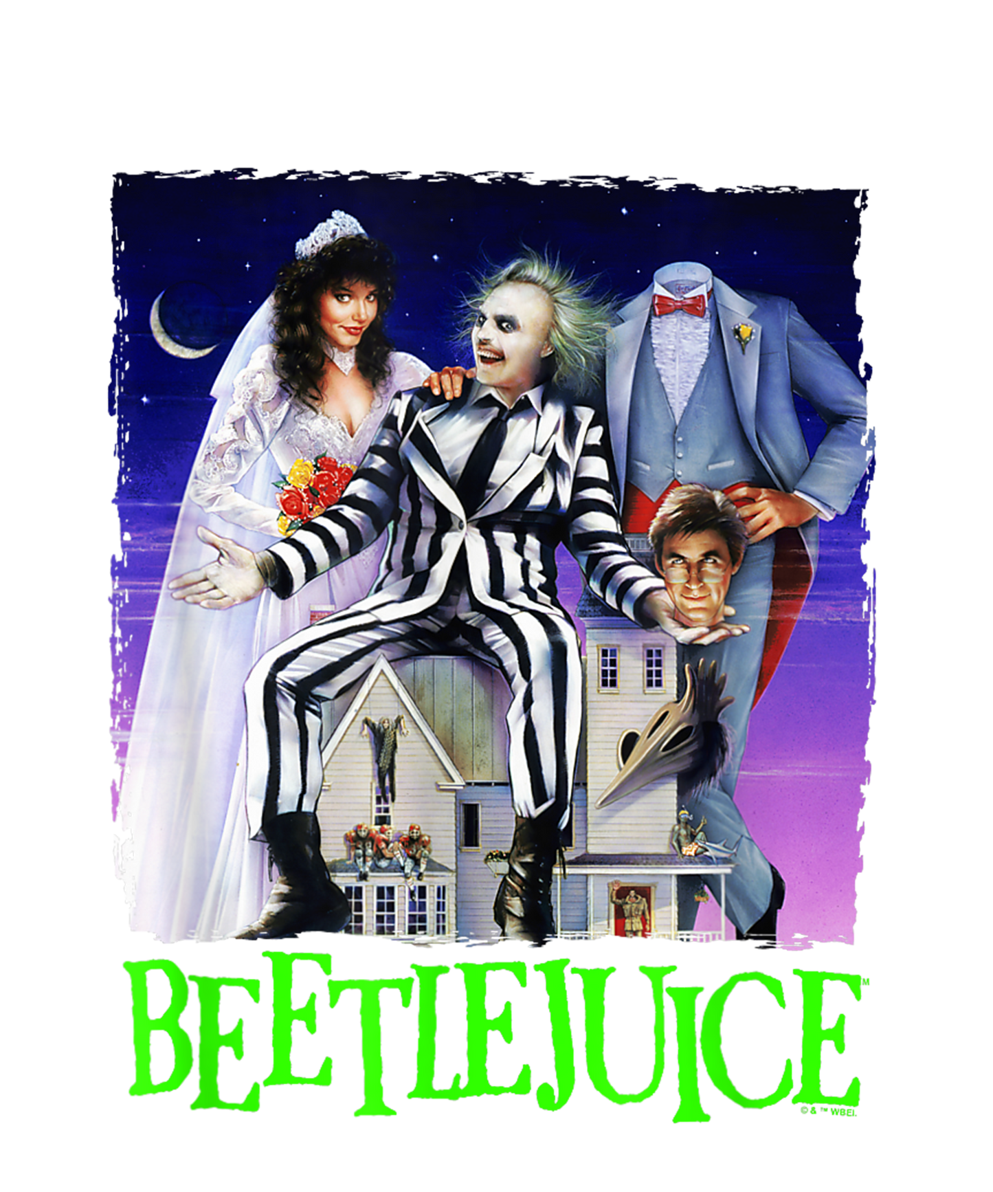 BEETLEJUICE - Classic Poster Transfer