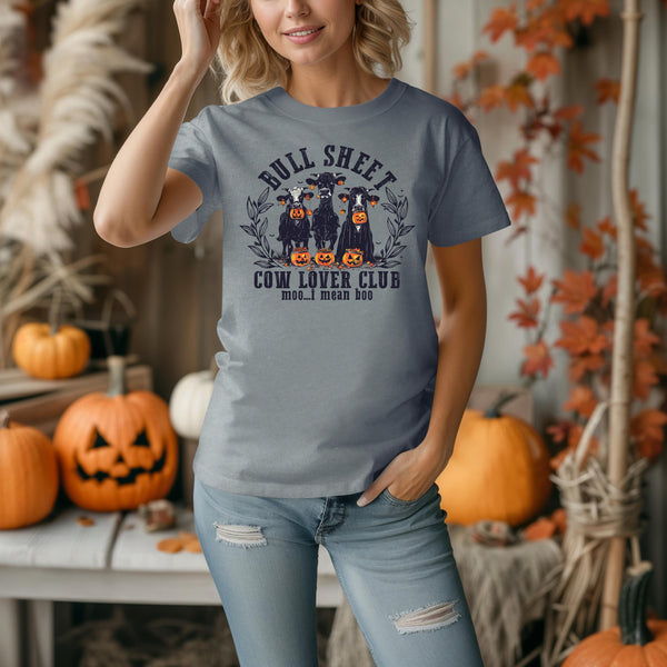 Bull Sheet Cow Lover Club Transfer