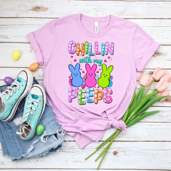 Chillin with my Peeps Transfer