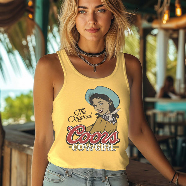 Coors Cowgirl Transfer