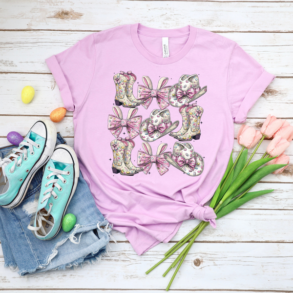 Coquette Western Easter Transfer