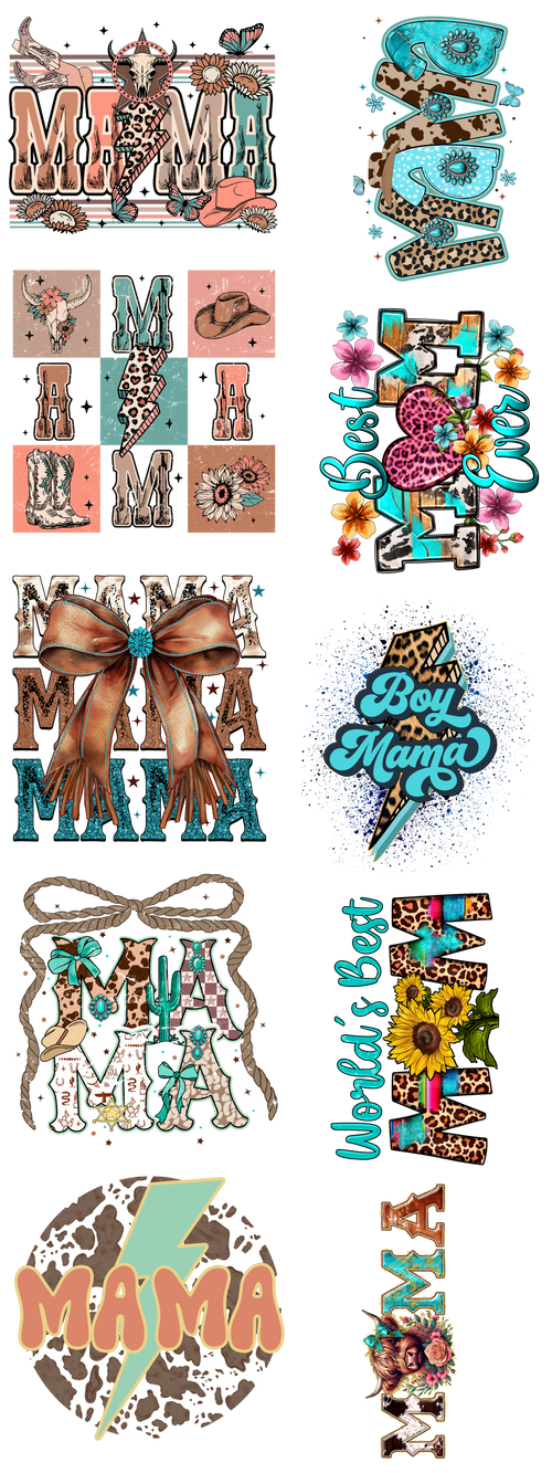 PREMADE GANG SHEET - Country mama Transfers