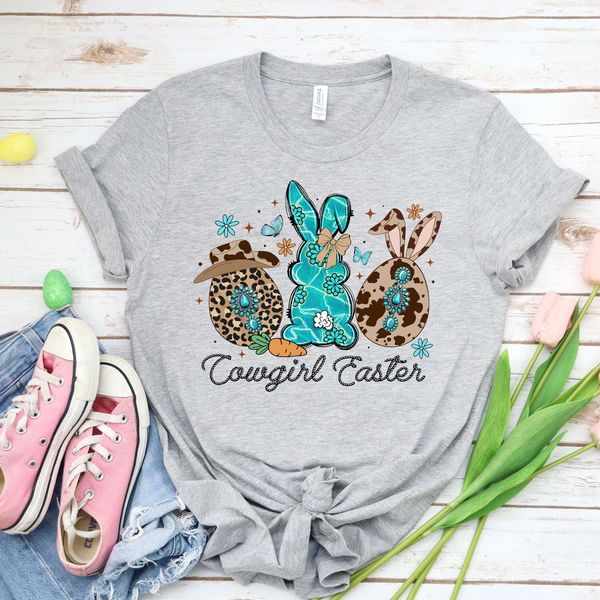 Cowgirl Easter Transfer