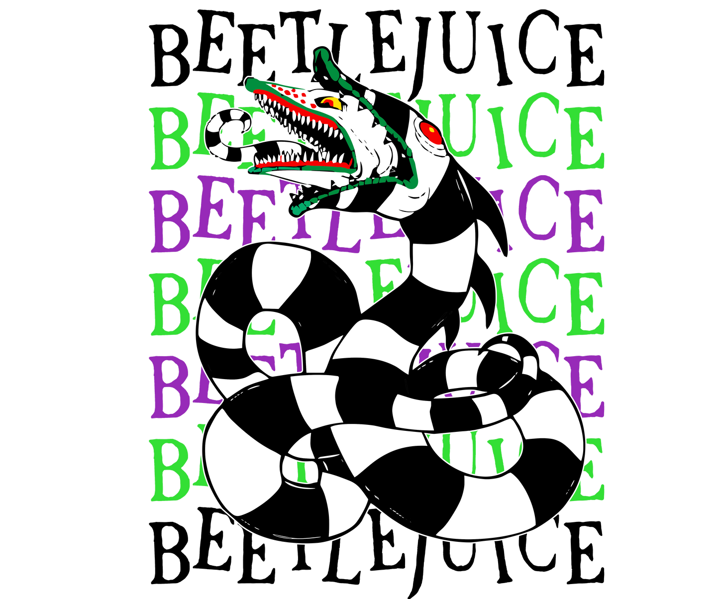 BEETLEJUICE - snake Transfer