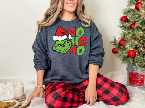 Grinch HO HO HO Transfer