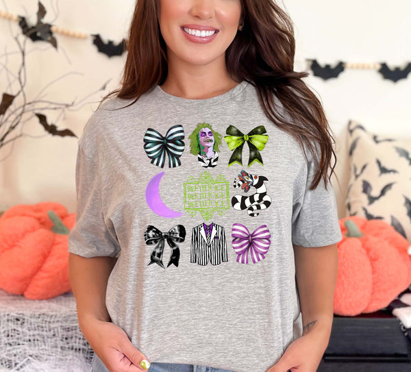 BEETLEJUICE - bow collage Transfer