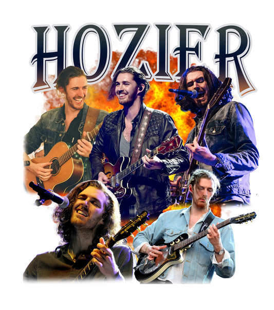 Hozier - Guitar Collage Transfer