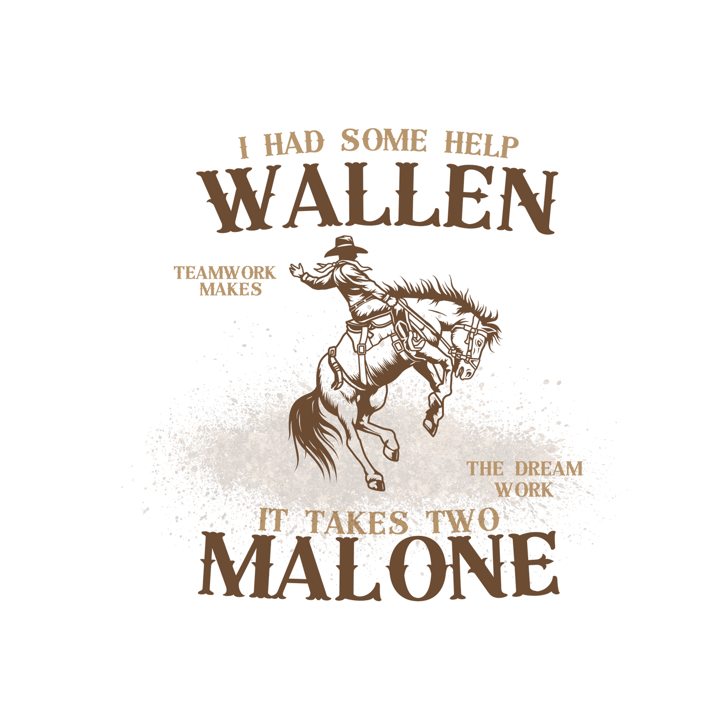 Wallen Malone - Had Some Help / It Takes Two Transfer