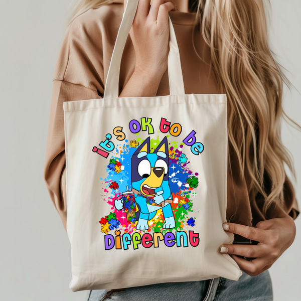 BLUEY - it's ok to be different Transfer