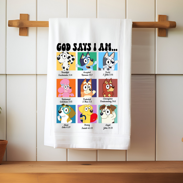 BLUEY - God Says I Am... Transfer