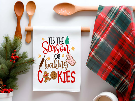 'Tis The Season for Baking Cookies Transfer