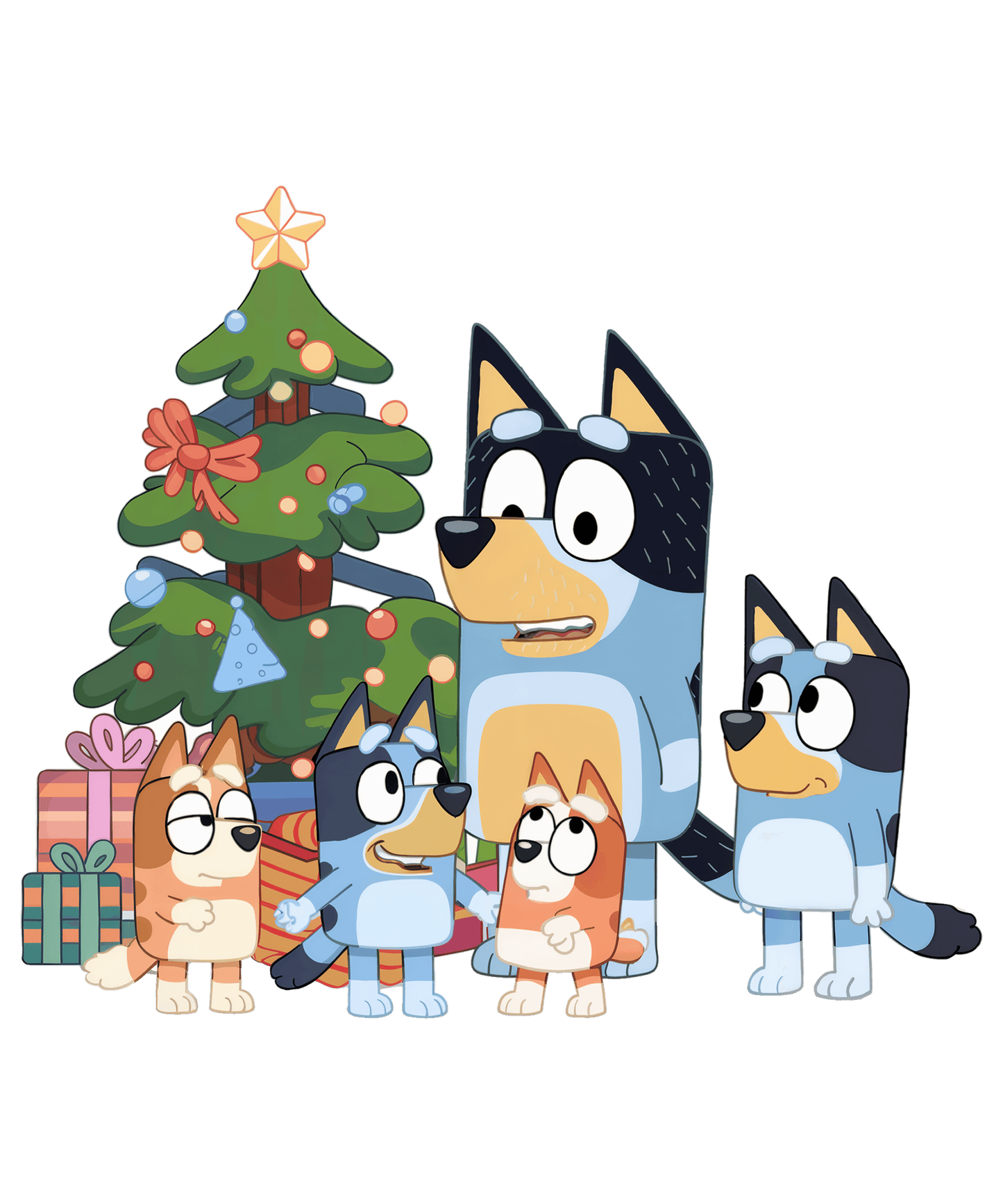 BLUEY - Christmas Tree Scenes