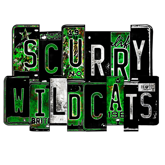 Scurry Wildcats license plates Transfer