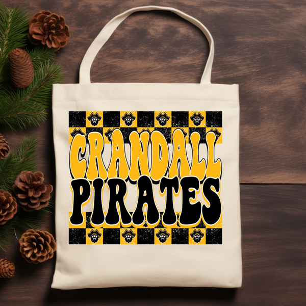 Crandall Pirates Groovy Checkers Transfer