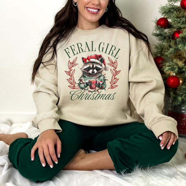 Feral Girl Christmas Transfer