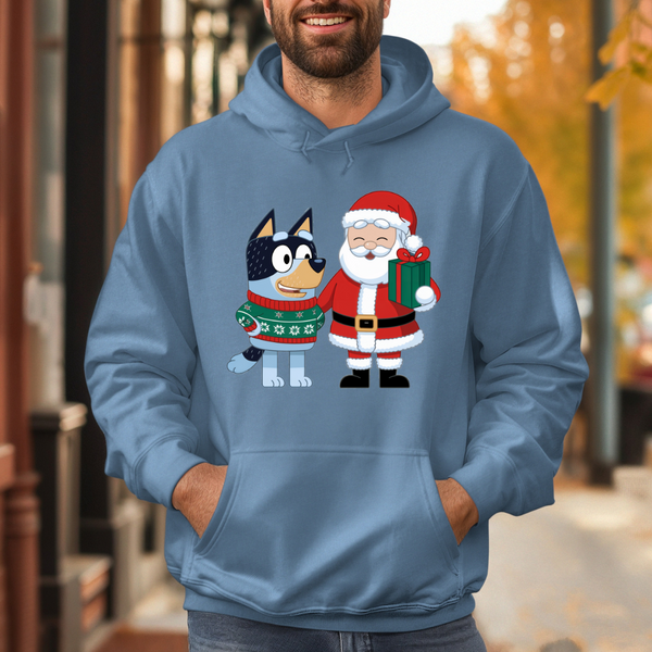 BLUEY - Dad and Santa Scenes Transfers