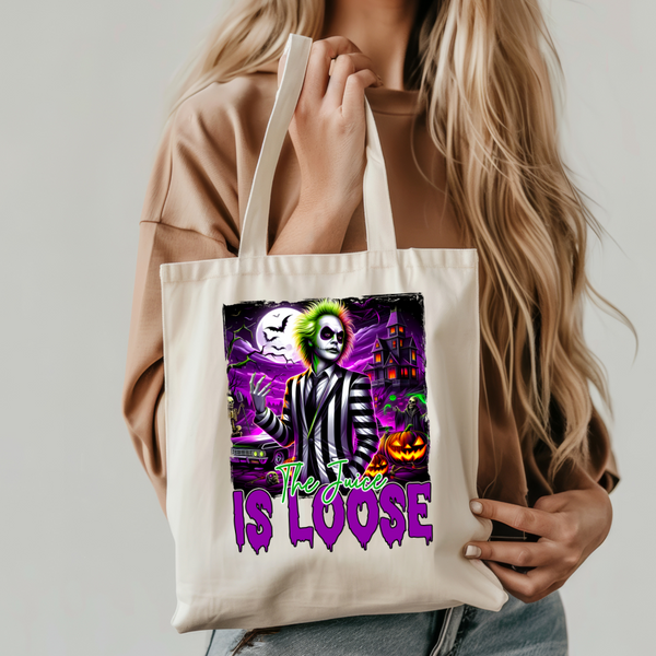 BEETLEJUICE - the juice is loose cartoon portrait Transfer