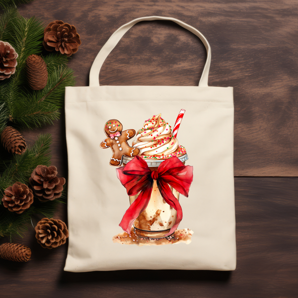 Christmas Gingerbread Coffee Transfer