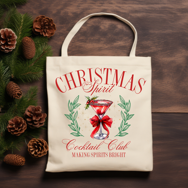 Christmas Spirit Cocktail Club Transfer