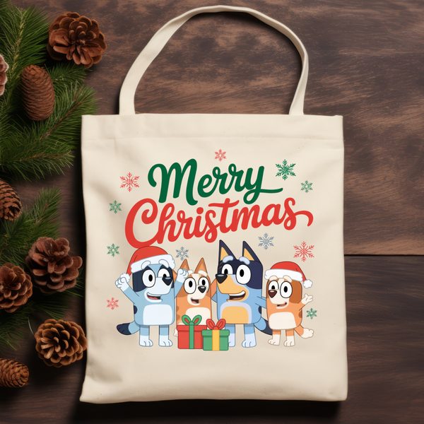 BLUEY - Merry Christmas Transfers