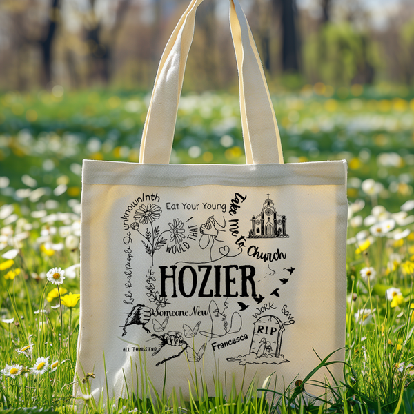 Hozier - Song Title Collage Transfer