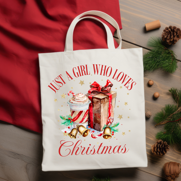 Just a Girl Who Loves Christmas Transfer