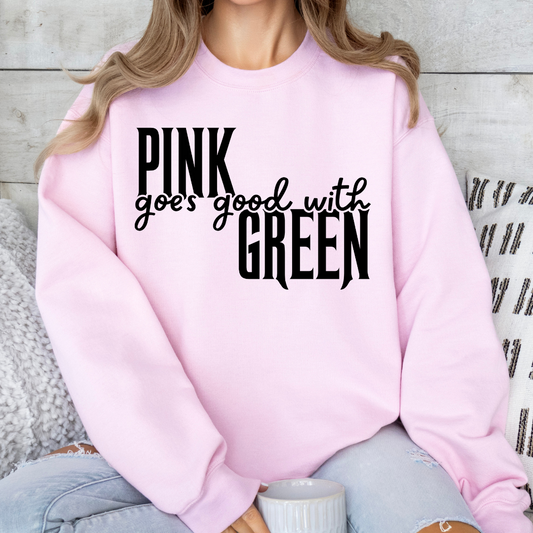 WICKED - Pink Goes Good With Green Transfer