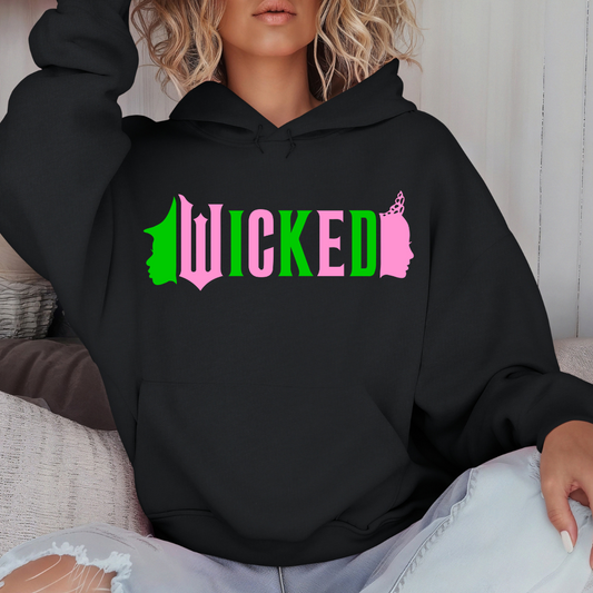 WICKED - Title w/ faces Transfer