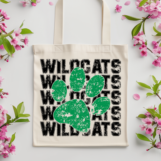 WILDCATS x5 distressed Transfer
