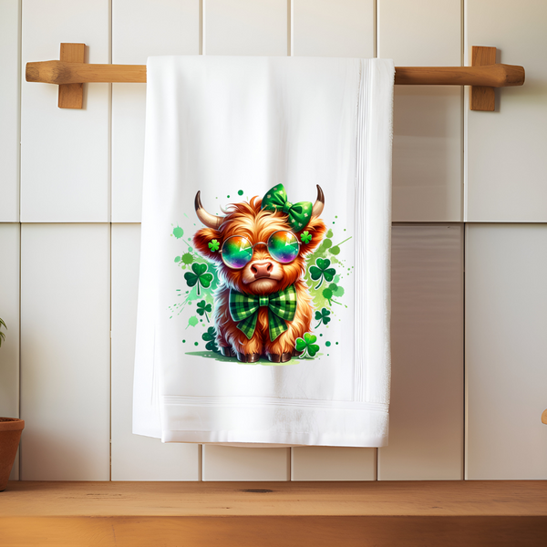 Groovy St. Patty's Cow Transfer